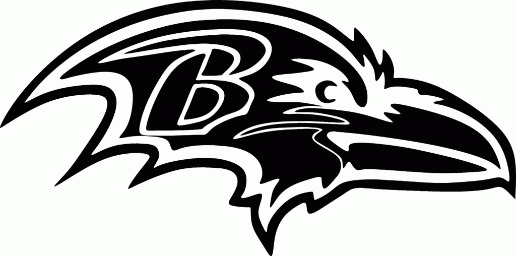 Black Baltimore Ravens Logo Clip Art Library 528 | The Best Porn Website