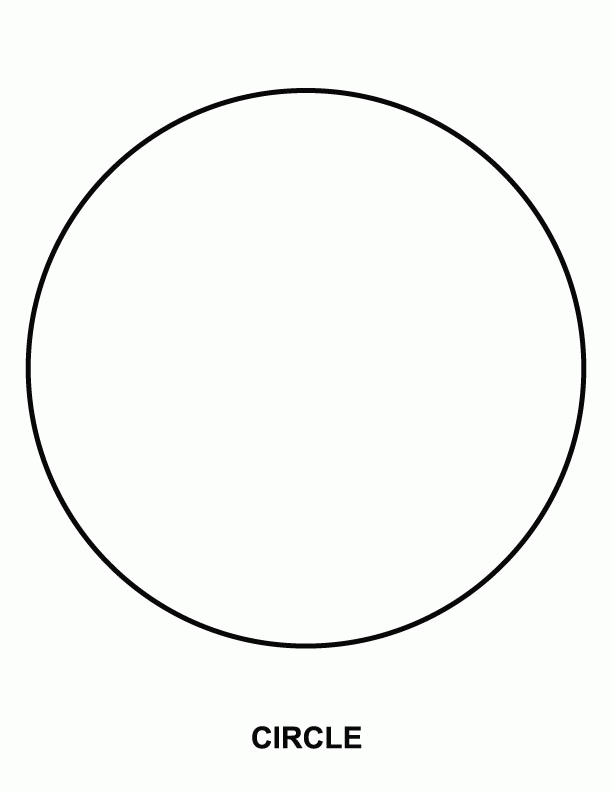 Circles Coloring Page