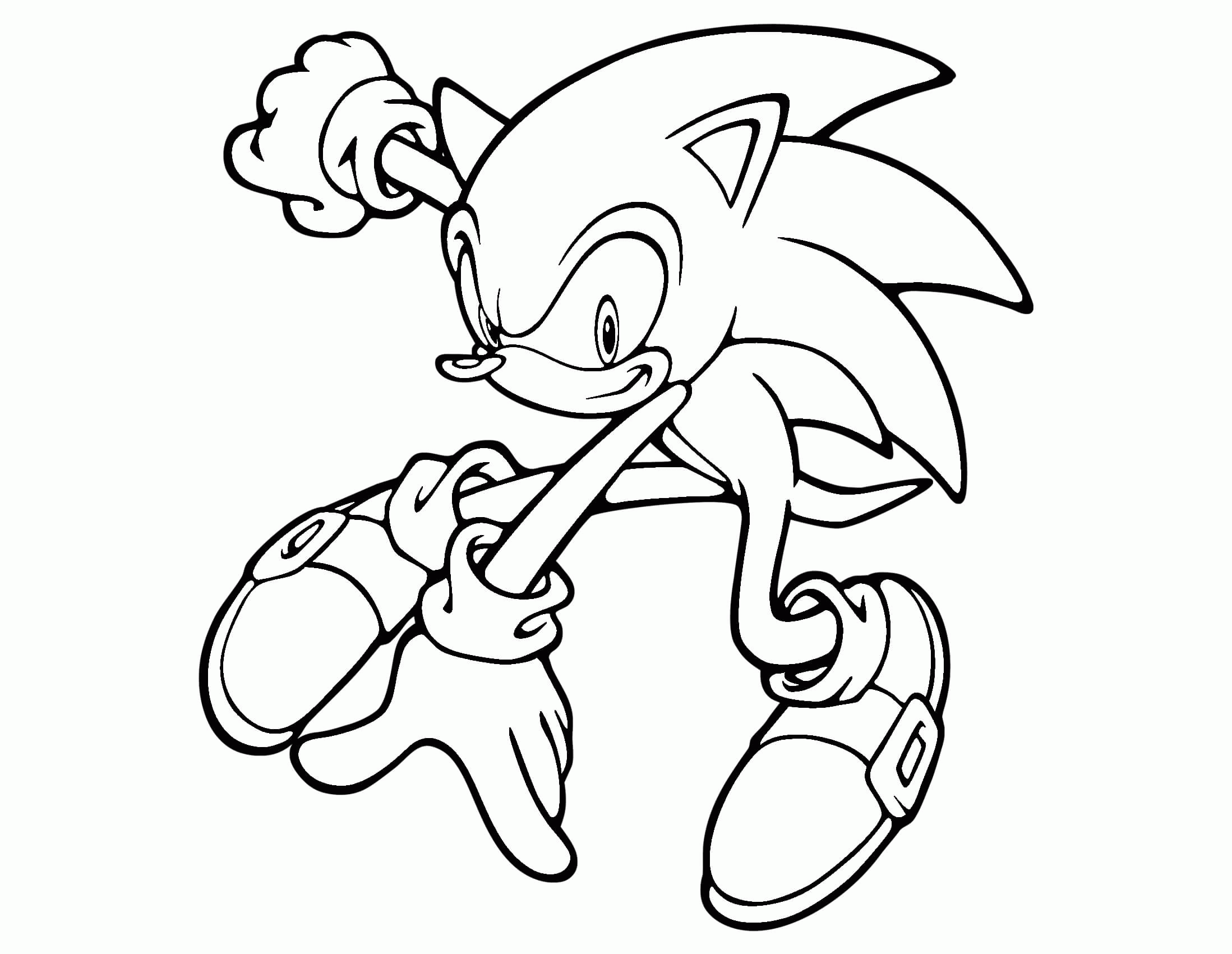 Free Sonic Coloring Pages Online For Free, Download Free Sonic Coloring ...