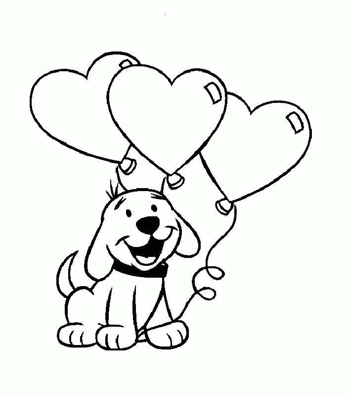 cute valentines coloring pages - Clip Art Library