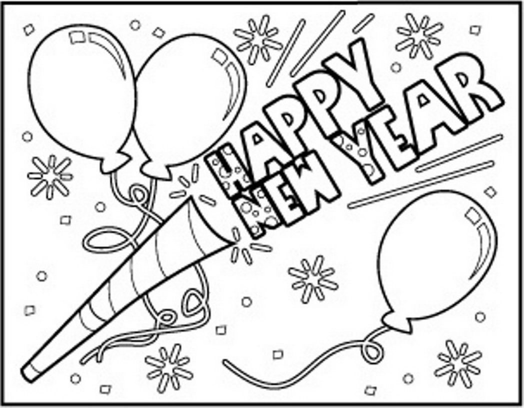 How to Draw a Happy New Year Card - Really Easy Drawing Tutorial | Happy  new year cards, Drawing tutorial easy, New year doodle