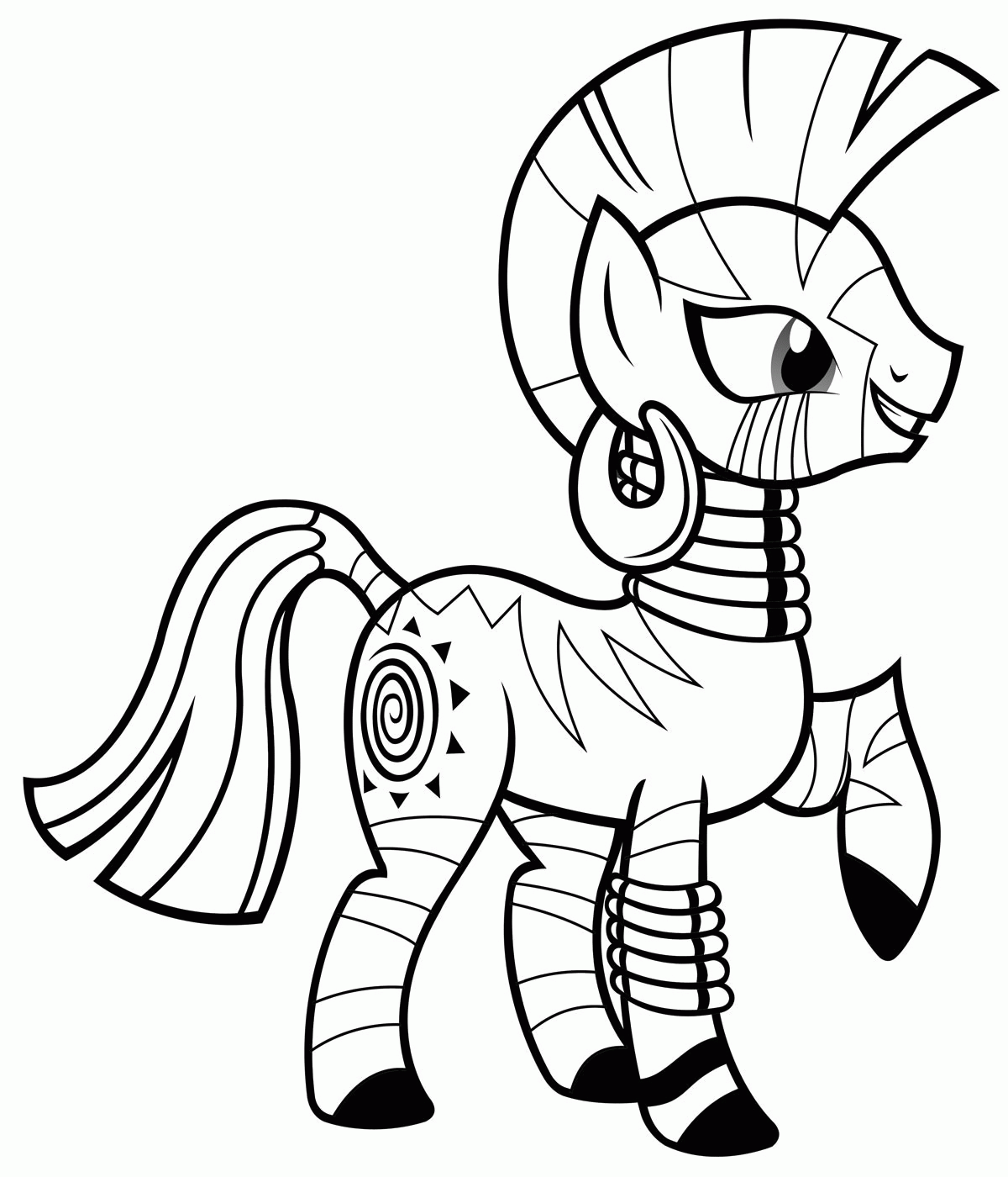 free printable My Little Pony coloring pages