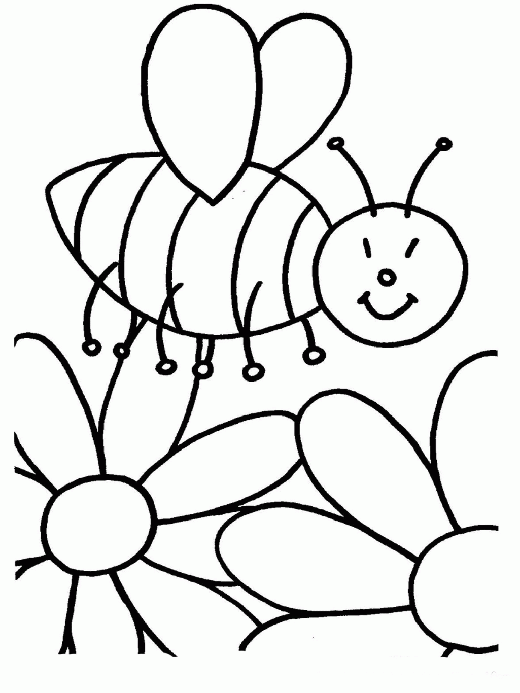 Free Printable Flower Coloring Pages for Kids