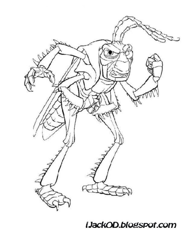 Bugs Life Coloring Pages