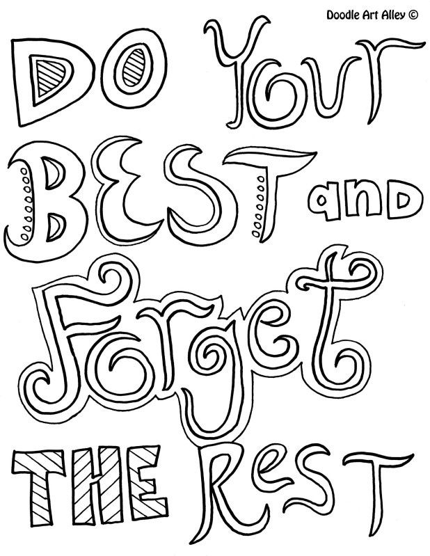 Free Sayings Coloring Pages, Download Free Sayings Coloring Pages png