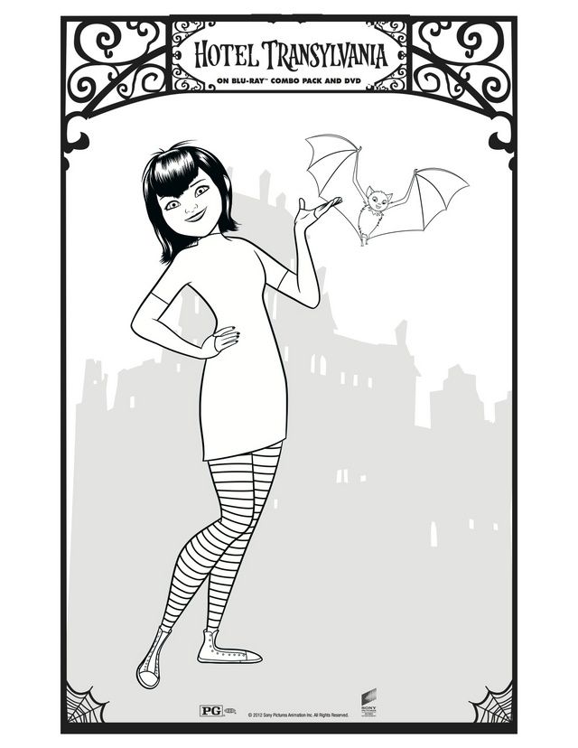 mavis hotel transylvania coloring pages - Clip Art Library