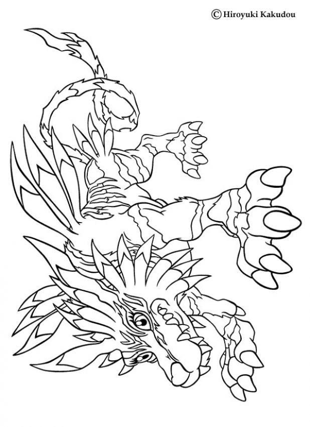 Printable Digimon Coloring Pages