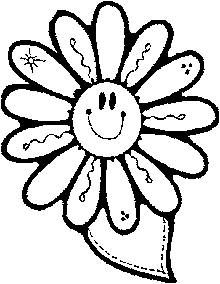 Free Flowers To Color For Kids, Download Free Flowers To Color For Kids ...