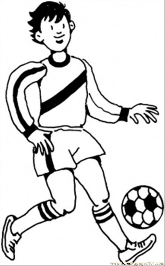 Coloring Pages Young German Player Coloring Apge (Countries