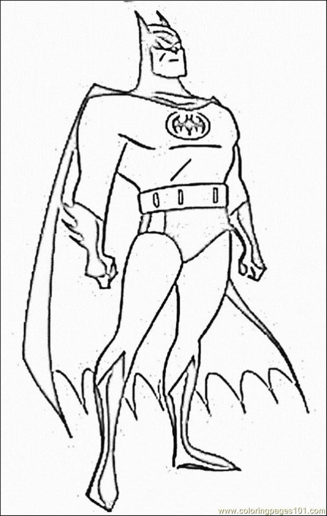 Coloring Pages  Batman Coloring Pages Kids