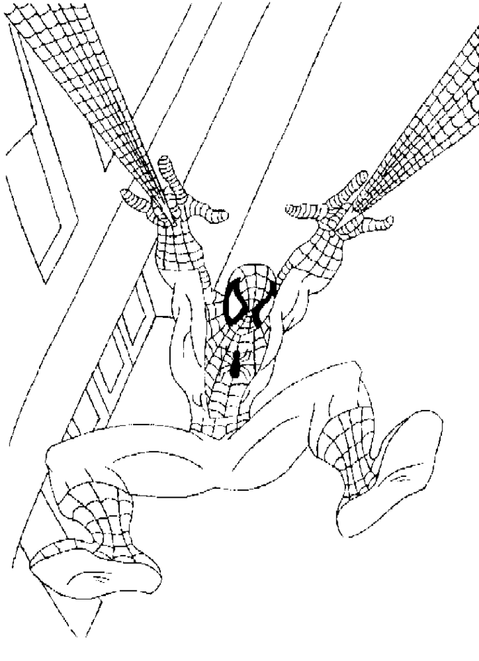 Spiderman Coloring Pages 