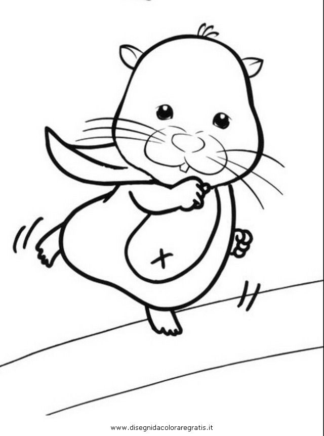 ZHU ZHU BABIES Colouring Pages