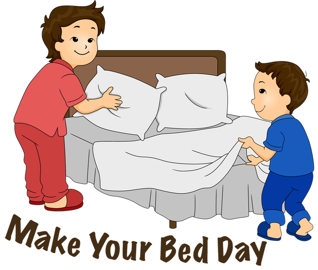 make the bed clipart - Clip Art Library