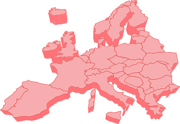 Vector Map Of Europe