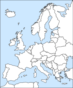 Map Of Europe Clip Art