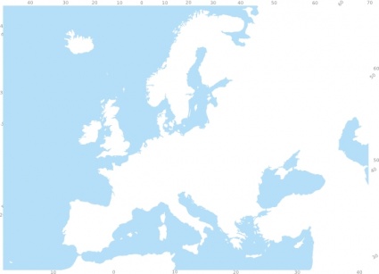 Europe Vector Map Free