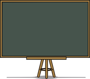 Chalk Board Clip Art 