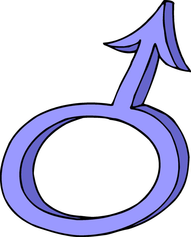 Male Symbol Icon - Downloadable SVG & PNG for Gender Representation