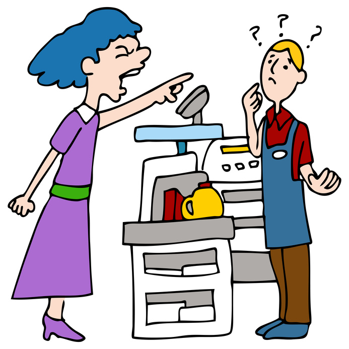 customer visit - Clip Art Library