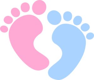 Baby Feet clip art 