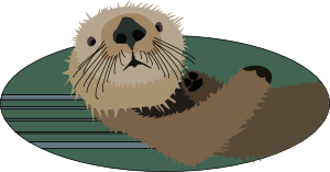 Free Otter Cliparts, Download Free Otter Cliparts png images, Free ...