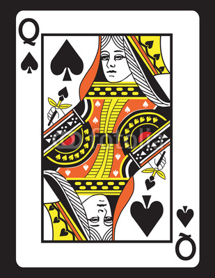 queen of spades clipart - Clip Art Library
