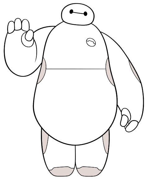 baymax clipart