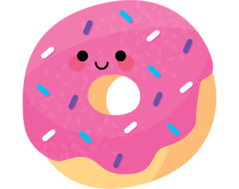 Doughnut donut clipart free clip art image 