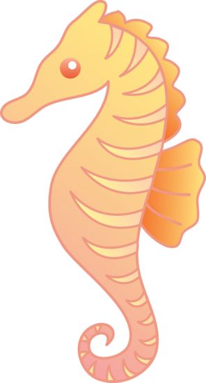 Seahorse sea horse clip art tropical luau graphics clipart clipart 