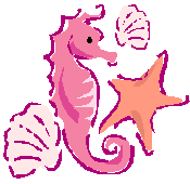 Cute Seahorse Illustration - Ocean-Themed Clipart for Kids & Design