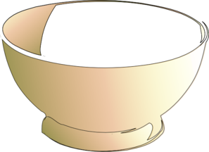 Empty Bowl Clipart 