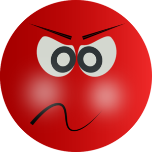 Angry Red Face Clip Art