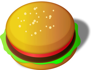 Burger Clipart Image