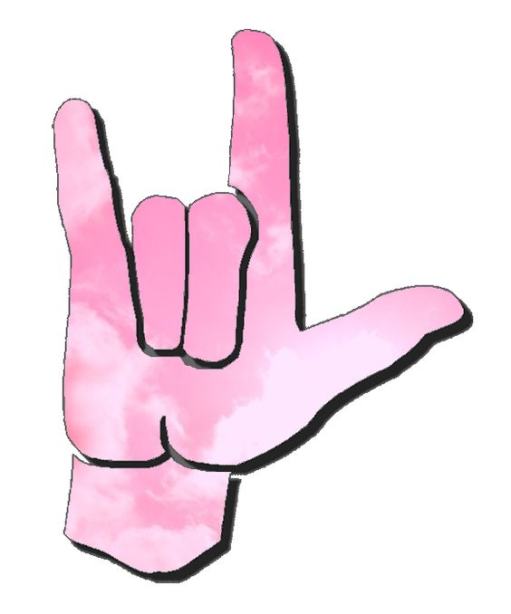 I Love You Sign Language Clip Art 