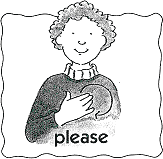 Please Sign Language Clipart