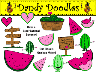 Dandy Doodles - Fun Watermelon-Themed Classroom Decor & Summer Activities