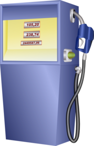 Gas Pump No Logo Clip Art 
