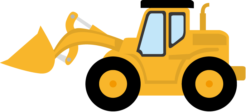 Image of Backhoe Clipart Clipart Bulldozer Clipart Free 