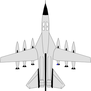 Bomber Jet Clipart