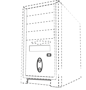 drawing computer system unit by vetkit Vectors  Illustrations with  Unlimited Downloads  Yayimages