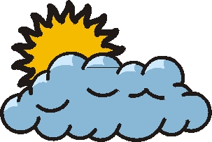 Cloudy Weather Clipart 