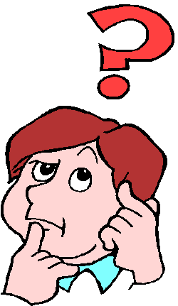 Confused Cartoon Character Thinking - Visual for Questions & Problem Solving