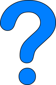 Blue Question Mark Icon - Symbol of Inquiry and Help
