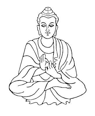 buddhist clipart