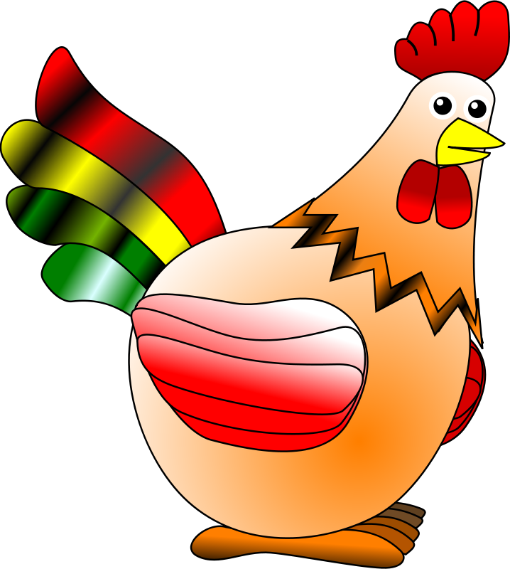 Cute hen clipart free clipart image 2 image