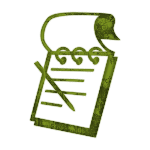 Notepad free clipart 2 image 