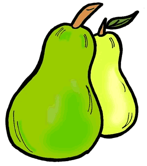 Fresh Green Pears Illustration - Healthy Fruit Visual for Recipes & Nutrition