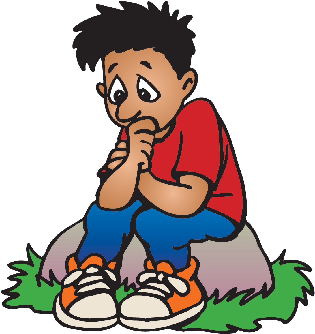 worried student clipart