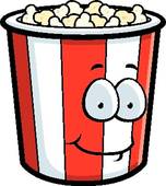 Popcorn Clipart