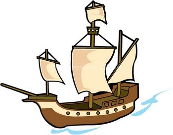 Vintage Sailing Ship Illustration - Free Clipart for Educational & Creative Projects